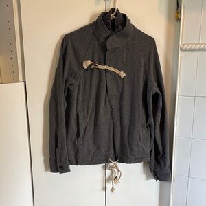 Ralph Lauren Dark Gray Knit Collar